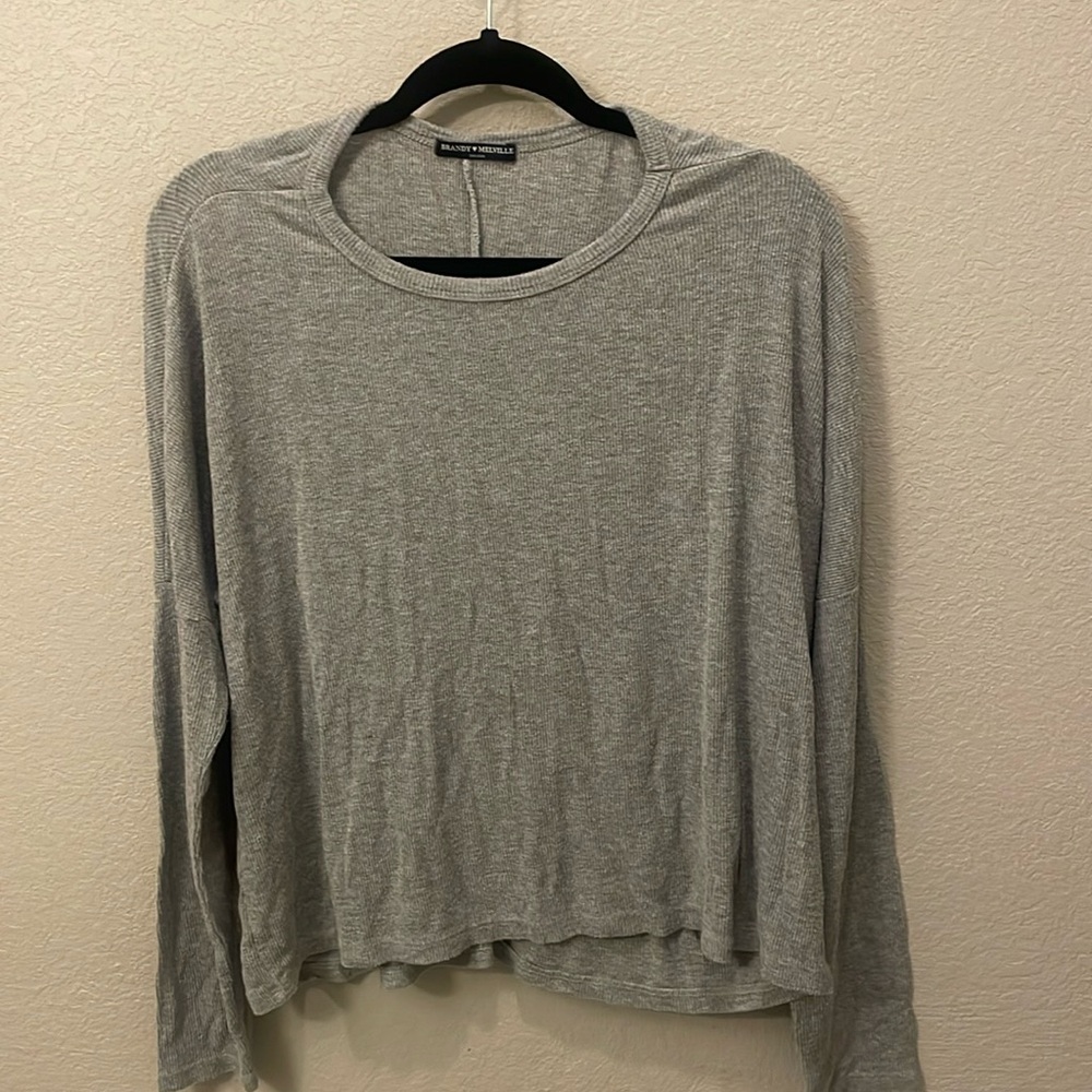 Brandy Melville Thermal Long-sleeved Tee